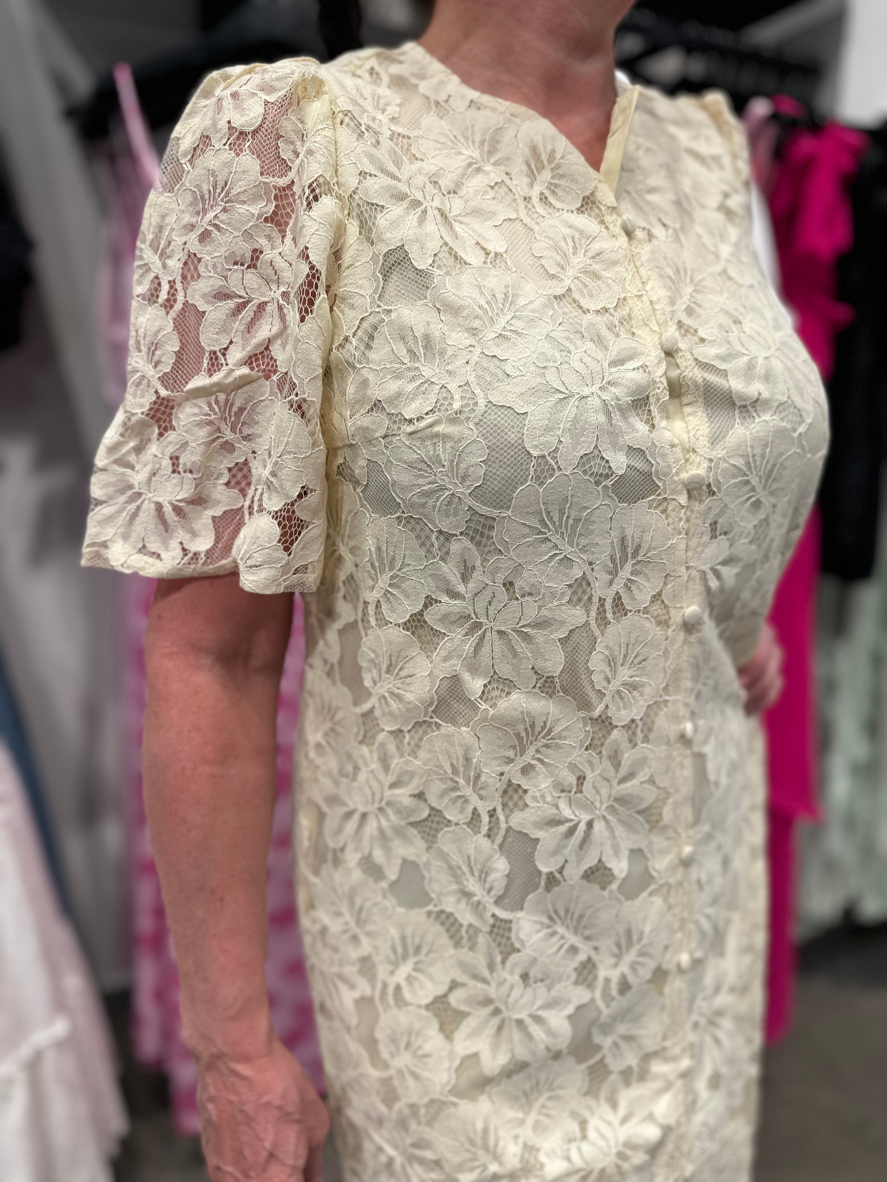 VIMALA Midi Dress - Pastel Yellow - VERO MODA & VILA Bergvik